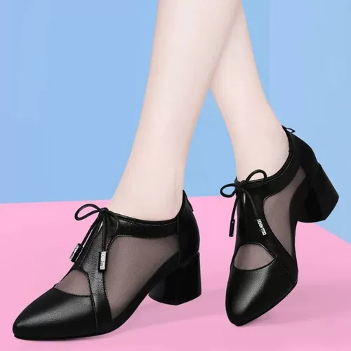 Летняя дышащая танцующая обувь, из натуральной кожи, мягкая подошва