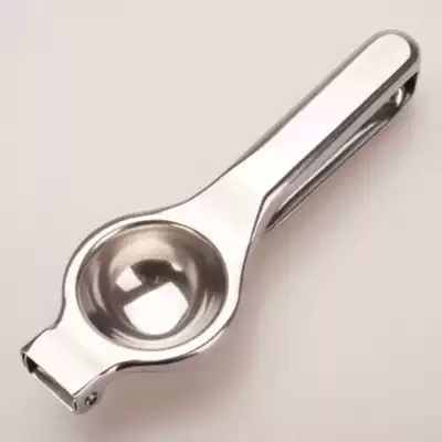 Stainless steel lemon clip manual juicer Household lemon clip Fresh fruit juicer juicer can squeeze lemons