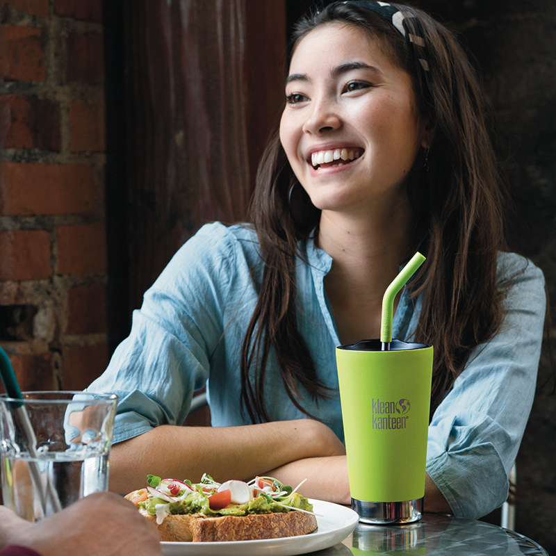 US KleanKanteen Suction Cup Portable Double Stainless Steel Coffee Insulation Cup KK Insulation Leisure Cup