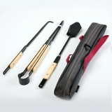 Японская дорожная ручка, лопата для кемпинга, защита от ожогов, 3 предмета