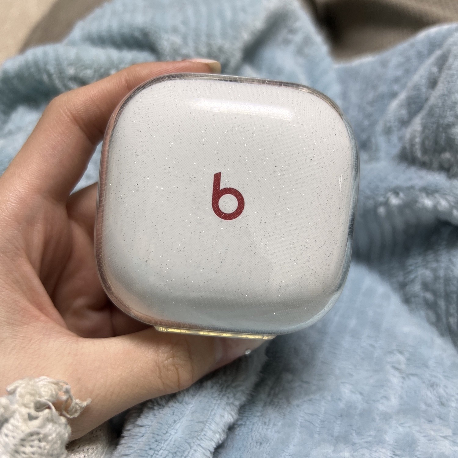 Apply Magic Beats Fit Pro headphone Protective sleeves New beats transparent pure color Soft shell not glued 