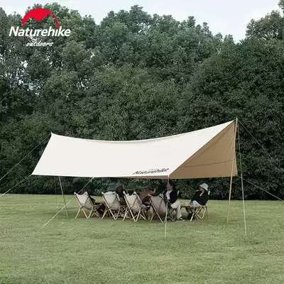 Naturehike Buoker cotton cloth large hexagonal canopy sunscreen pergola camping camping super large awning
