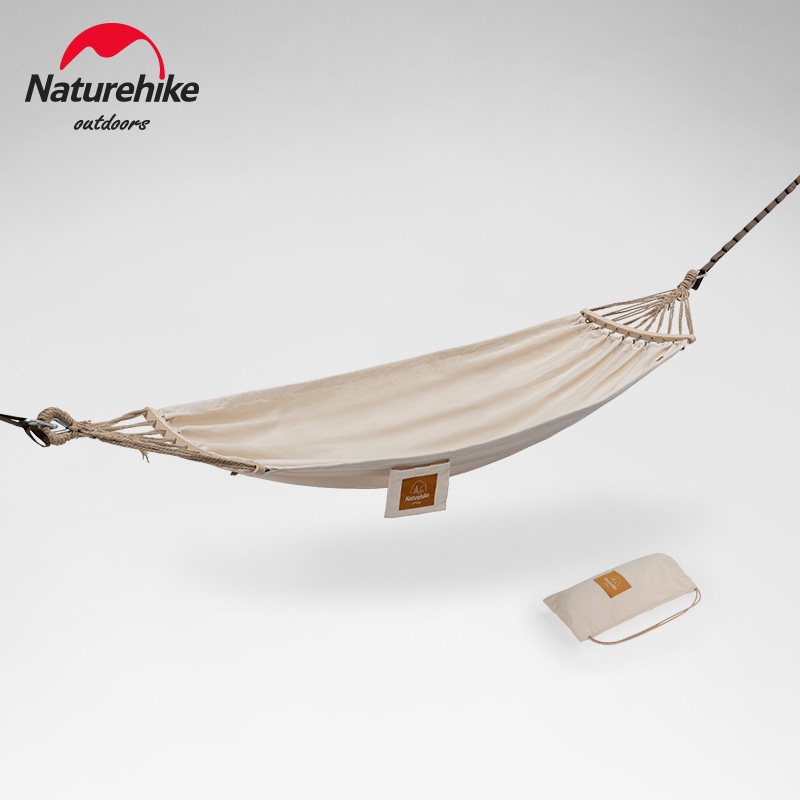 Naturehike Anti-rollover single canvas hanging bed Outdoor camping swing Adult portable hanging chair