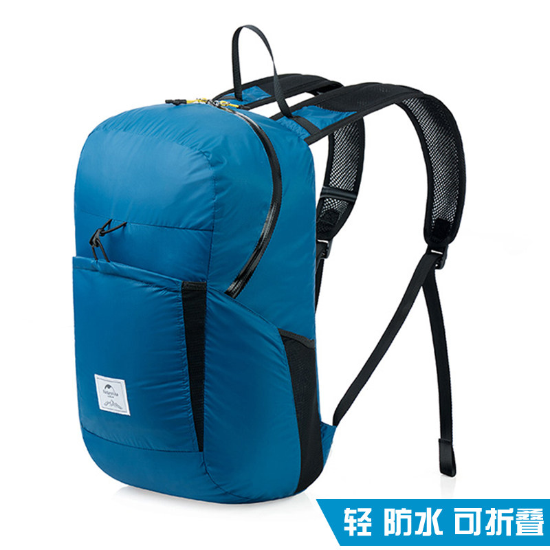 Outdoor waterproof folding backpack Han edition of men and women's bookbag fashion light travel backpack ultra-light skin pack