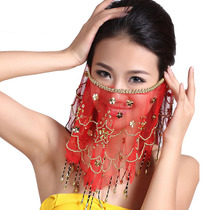Belly dance Veil dance Face veil Indian dance Face veil Performance accessories Xinjiang anchor props