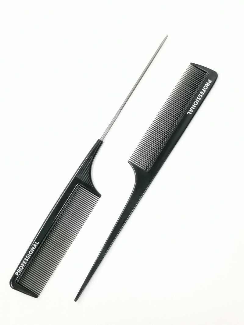 JOGO good things recommend professional comb hairdressing comb makeup artist special pointed tail comb partitioned hair steel needle pointed tail comb