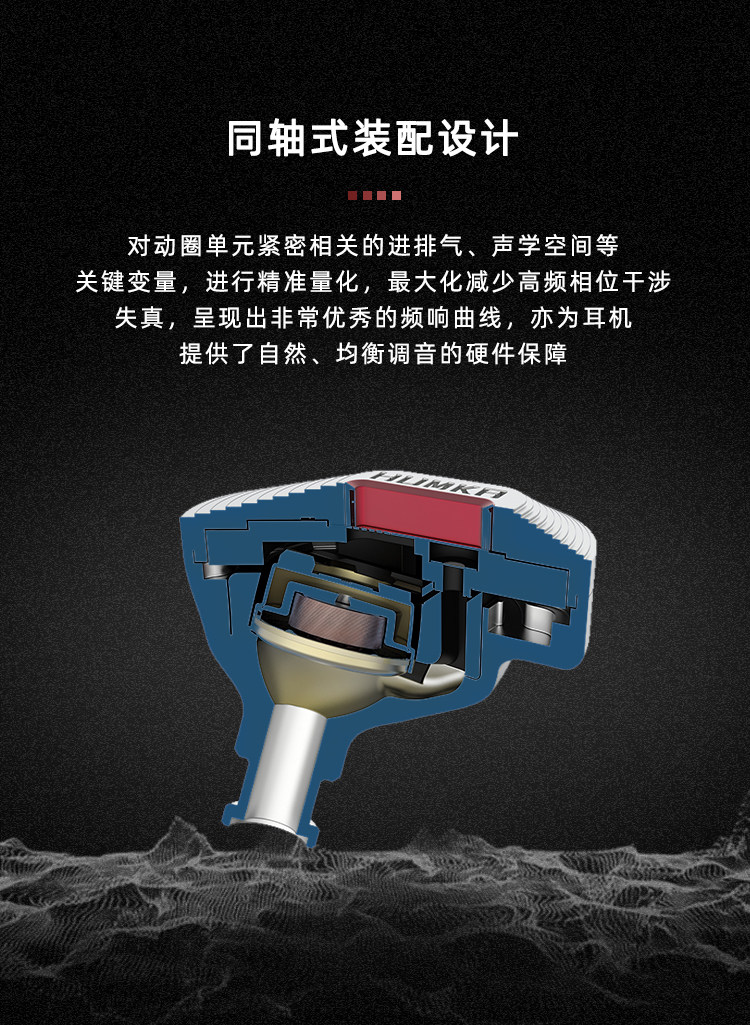 Проводные HiFi наушники humka 华海声学 hamlet m/r入耳式hifi发烧耳机双腔体动圈有线 OTHER