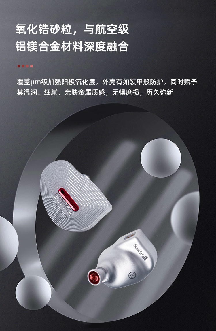 Проводные HiFi наушники humka 华海声学 hamlet m/r入耳式hifi发烧耳机双腔体动圈有线 OTHER