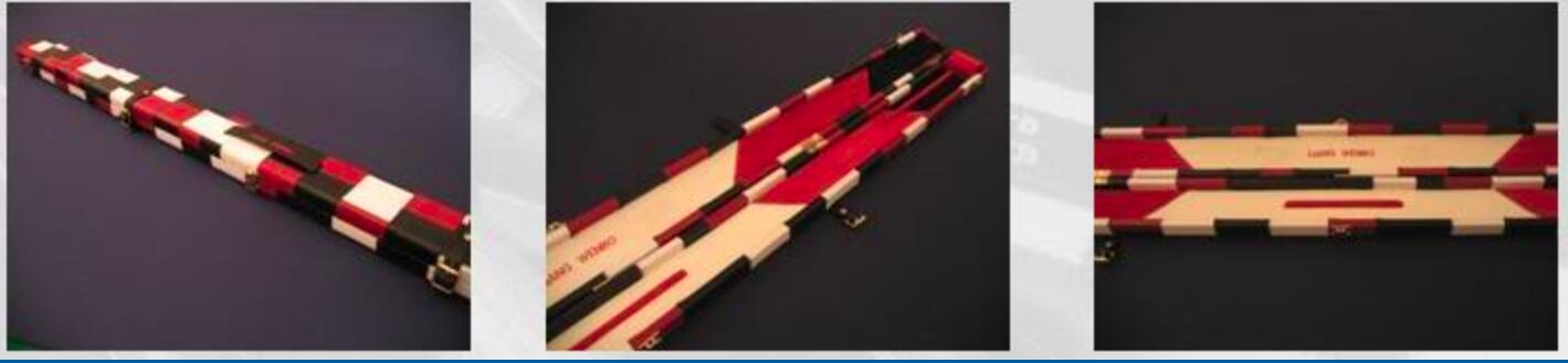 (Gold medal billiards) British Stamford single section or 3 4 cue box STFDB15 custom-made