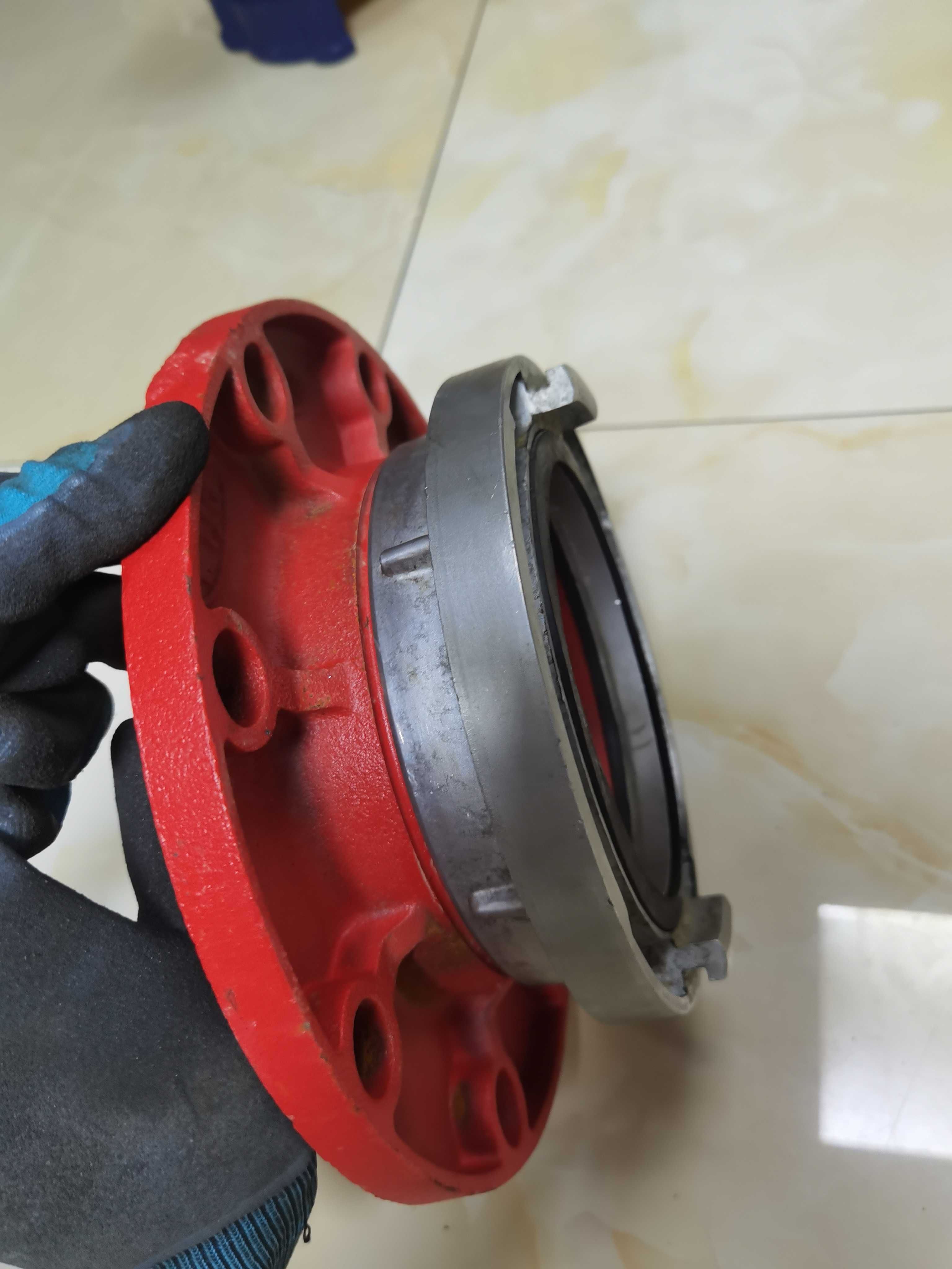 KY150 conversion flange connection fire truck taking water suction quick joint 6 inch quick flange joint