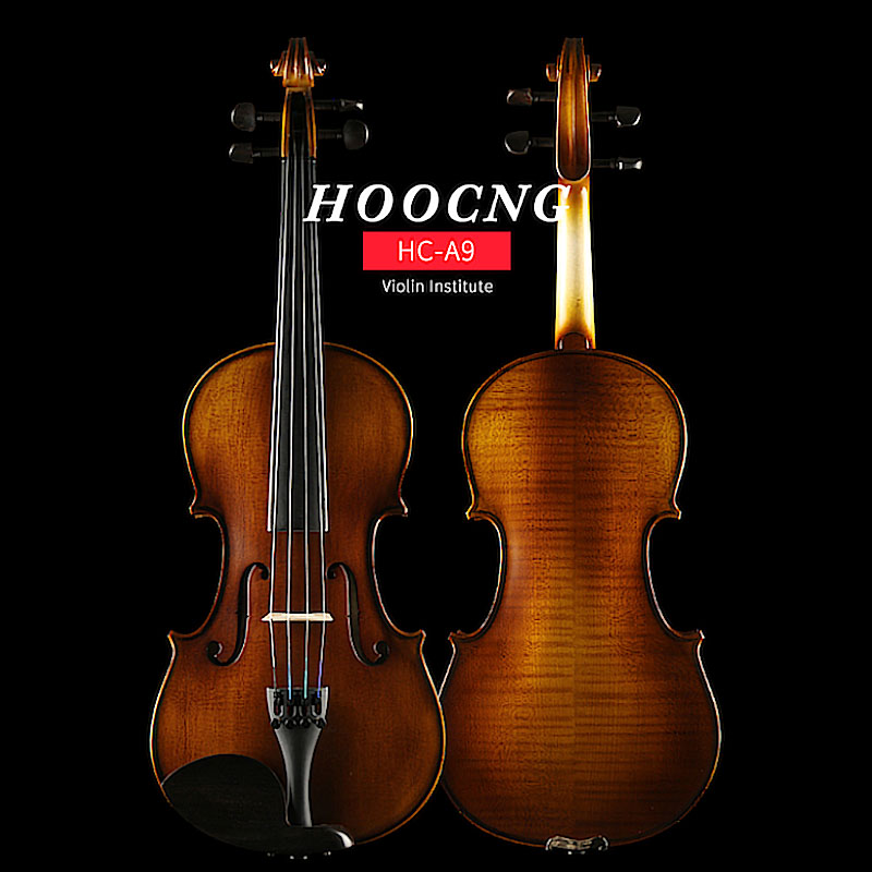 Haocheng A9 beginner violin all handmade solid wood professional grade children adult students practice violin