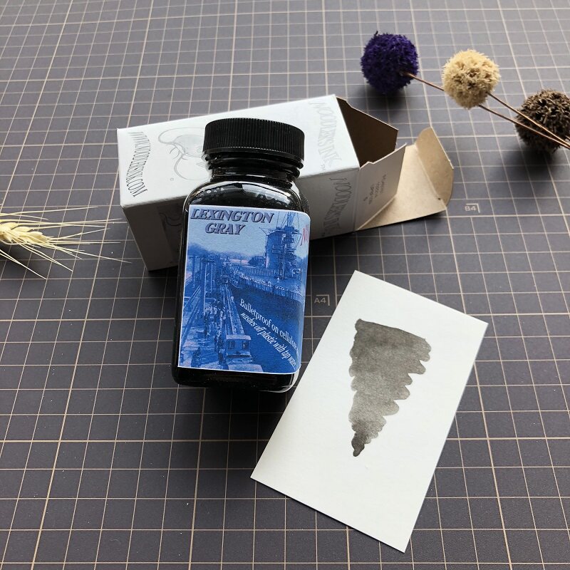 Noodlerss Ink Catfish Pen Lexington Grey Ink Watercolor Hook Line Non-Carbon Pen Ink