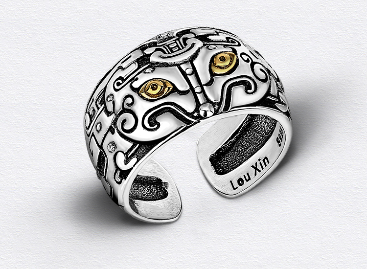 Bague mixte en Argenterie - Ref 3089241 Image 18