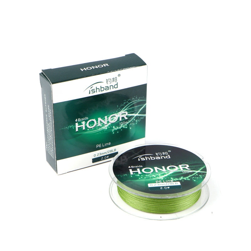  100 m PE Wire Braided Wire Vigorous Horsewire Super Pull Road Subline Boat Fishing Line Main Line