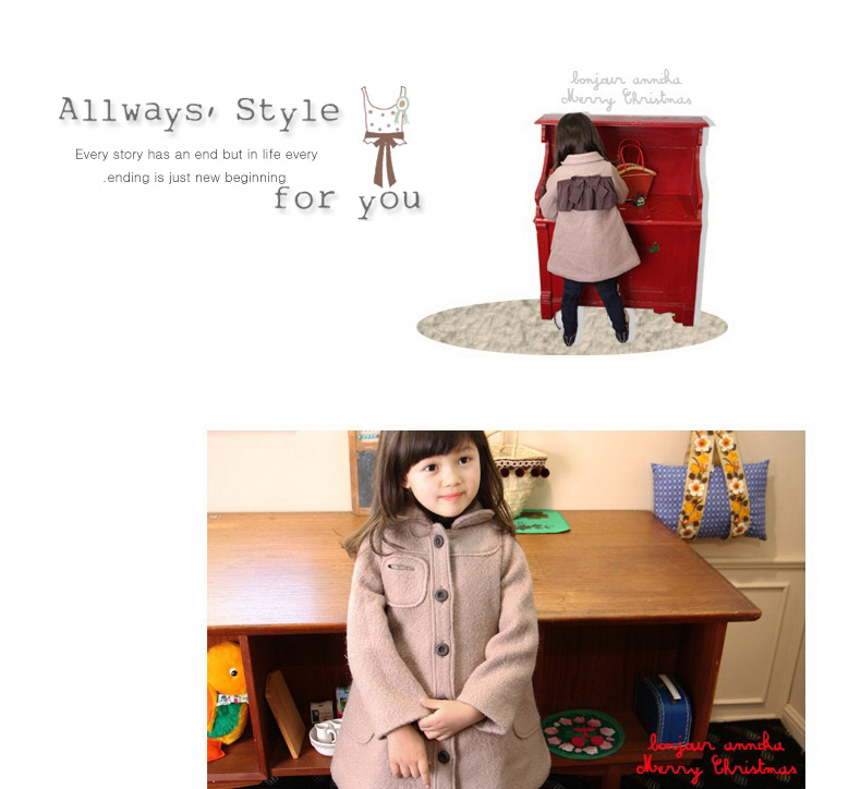 Manteau pour fille PULL CARROTS en laine - Ref 2161670 Image 25