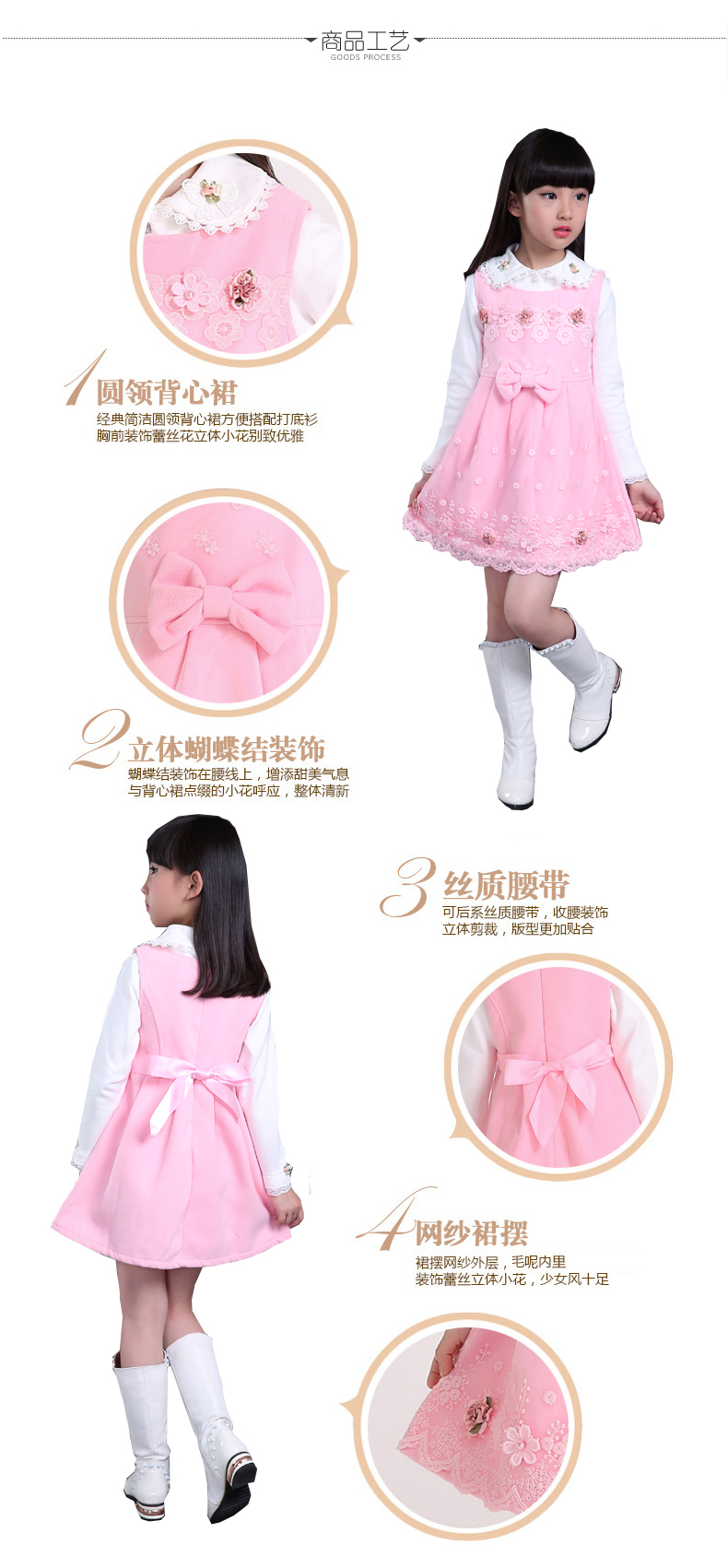 Robes pour fille PULL CARROTS - Ref 2043684 Image 11
