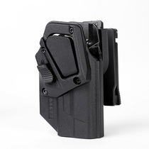 Dragon squalid new type universal 64 rotary snatched plastic steel 92 Fast pull-out sleeve Tactical gun cover waist 77-style waist quick pull-out sleeve