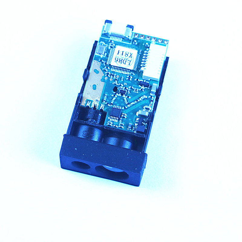 New 50-meter laser ranging module sensor RS232 serial port secondary development TTL level connected to single-chip microcomputer