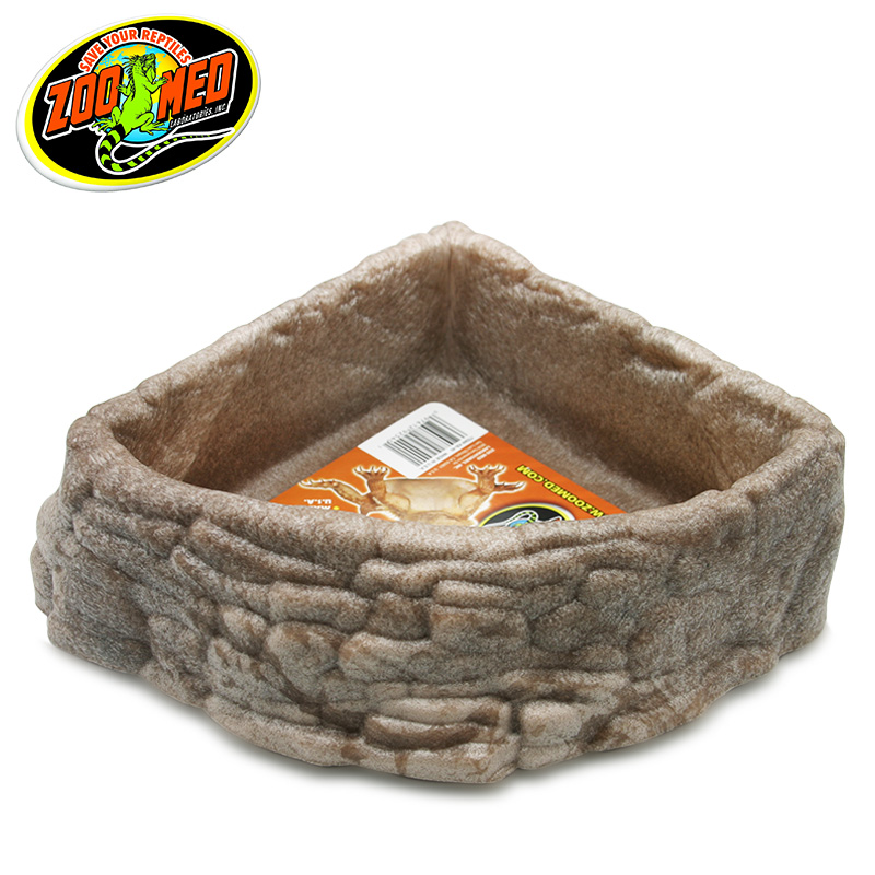 American ZOOMED Zumet original imported triangle basin slope basin all kinds of reptiles drinking water bath