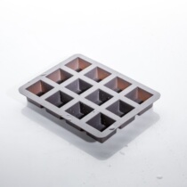 Kitchen cool fermented bean Gras mold big Dong artistic conception vegetable hotel chef Creative Vegetable Mold silicone ice lattice mold