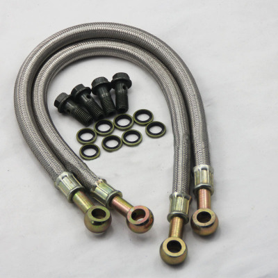 Locomotive oil cooler special tubing High temperature rubber stainless steel tubing