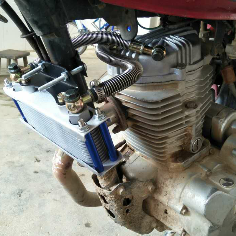 Loncin 175 Zongshen 150200 Three-wheeled motorcycle oil-cooled oil radiator CG125 oil-cooled cooler