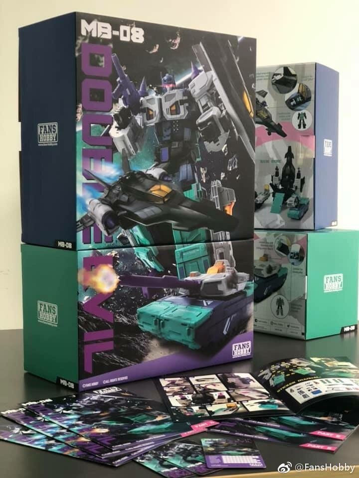 FansHobby MB-08 FH MB MB08 Ninja Warrior G1 Overlord Double Devil reprint spot