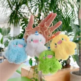 Монстр, плюшевая подвеска, мультяшный брелок, кукла, сумка, игрушка, популярно в интернете