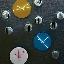 Spot Italy Alessi Dotty Clock Wall Clock 20cm three colors optional ABI11
