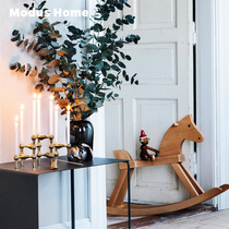 Denmark Kay Bojesen Denmark Wooden rocking horse Children baby rocking horse 39200 