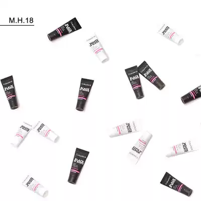 Swiss Curaprox Optical Whitening Net Red Black Bamboo Charcoal Toothpaste 8Ml Travel Portable Trial Package