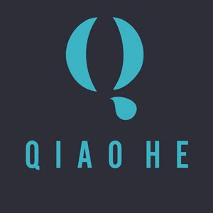 QIAOHE 水晶铺的LOGO