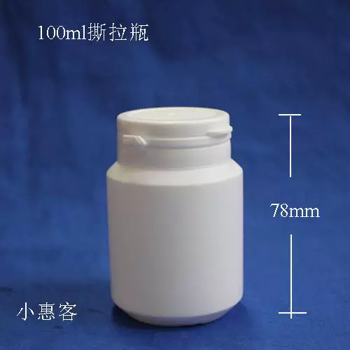 Detachable pack, medical bottle, 100 ml