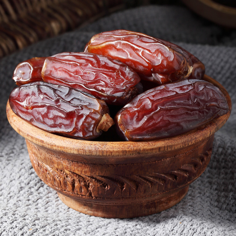 Dubai UAE Iraq dates specialty products of 500g natural black dates fresh washing fruit