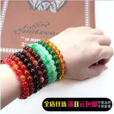 Special explosive manufacturers of all kinds of glass hand knot small jewelry online shop gift gift handstring