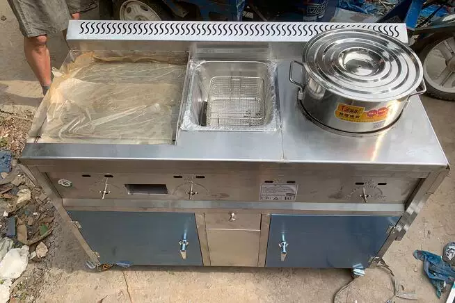 Газовый утюг железная плита жарочная промышленная закуска водитель хватать торт Cartesian жаркое печь все в одном