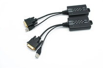 DVI-D to multi-mode 2-core fiber mini DVI optical transceiver 3G LC uncompressed DVI fiber extender