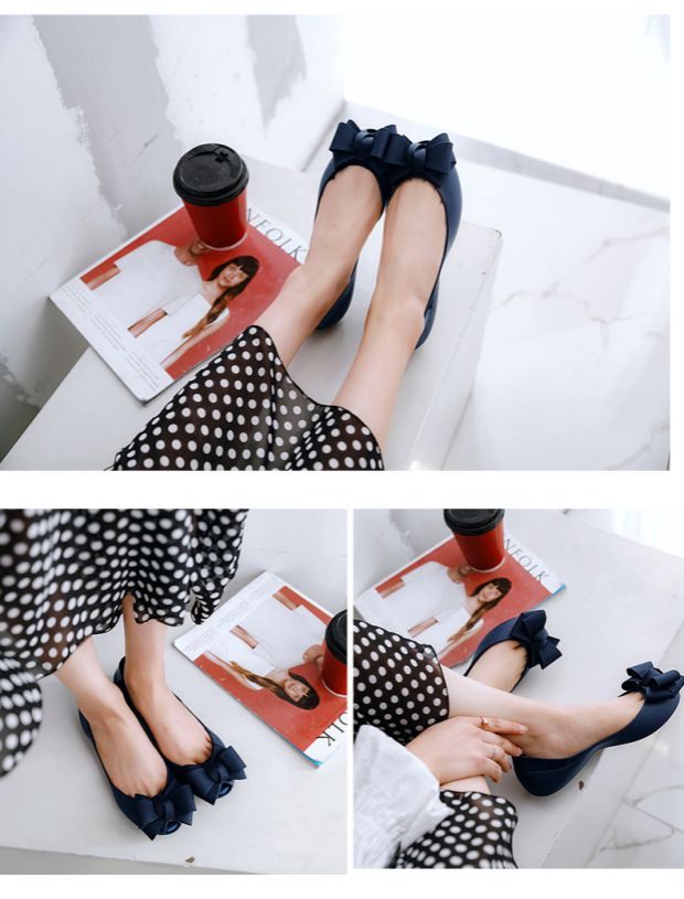 Giày đi mưa nữ thời trang Phiên bản Hàn Quốc Giày chống trượt dành cho người lớn ngắn 2018 mùa hè mới miệng nông cao su không thấm nước giày cao su giày đi mưa bitis
