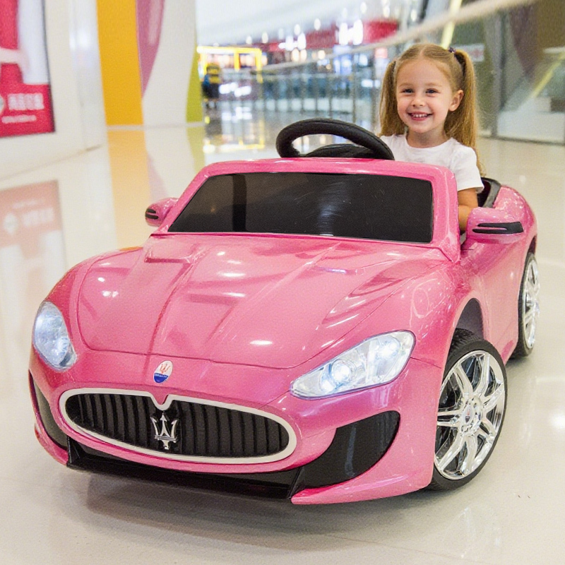 Maserati Baby Electric Car, Four-Wheel Children's Remote Control Car, Ride-On Toy Car for Kids, Can Seat a Child