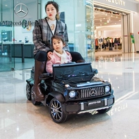 Mercedes Benz, электрический электромобиль на четырех колесах, детский транспорт, внедорожная игрушечная машина с сидением, дистанционное управление