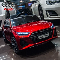 Audi, электрический электромобиль на четырех колесах, детский транспорт с сидением, детская игрушечная машина, дистанционное управление