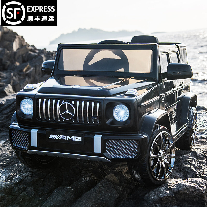 Mercedes-Benz Big G baby boy electric car four-wheel remote control can take children off-road stroller baby car baby toy car can sit on people