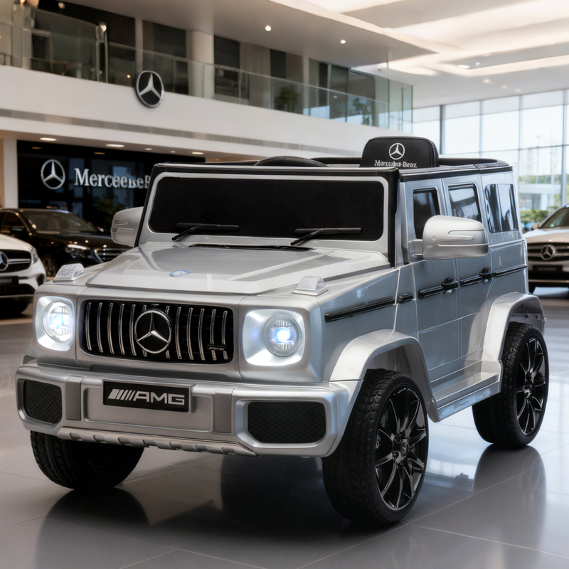 Mercedes-Benz G-Class Children's Electric Car, Four-Wheel Off-Road Vehicle, Remote Control Toy Car, Can Seat People, Suitable for Boys and Girls, Baby Car