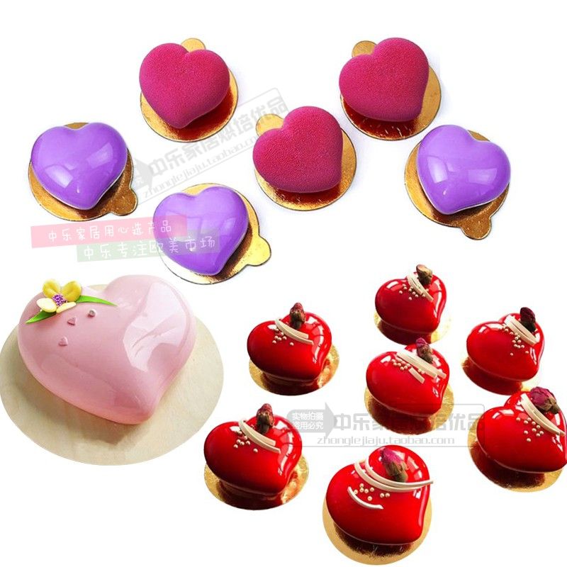Silicone Mousse Khuôn Mousse Bánh Khuôn Ý Món tráng miệng Pháp Tự làm Tây Món tráng miệng Baking Mold - Tự làm khuôn nướng khuon banh bao