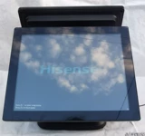 Hisense HK570 Двойной экрановой коммерческая коллекция машина J1800CPU сплав сплав Среда Среда Экран Кассир Кассир Кассир