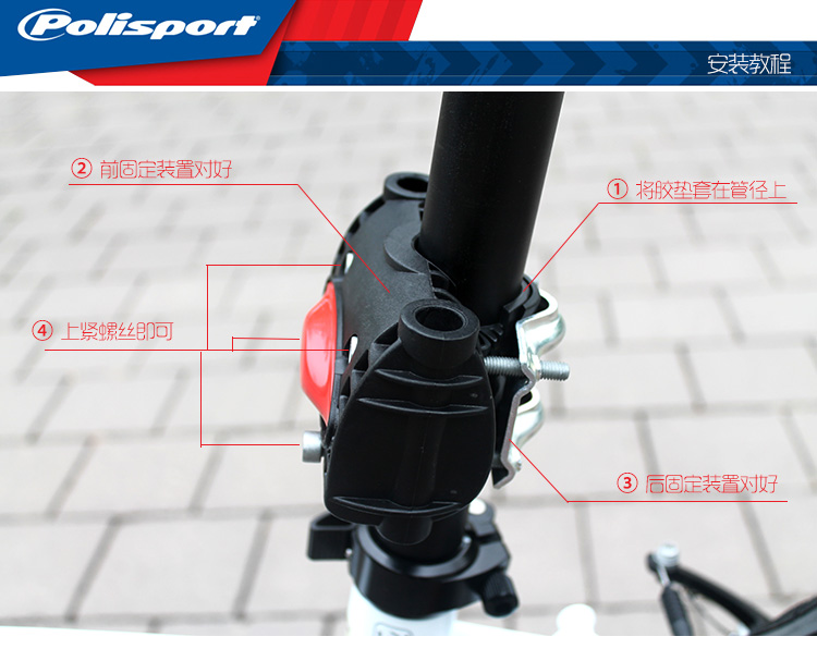 siège enfants pour vélo POLISPORT - Ref 2437428 Image 18