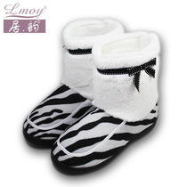 Juyun womens winter home indoor warm and comfortable cotton boots 28KD-105 three pairs of corporate direct sales