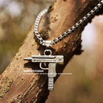 Pet Long Life Lock Safe Lock Small Pistol Necklace Micky Photo Taken With Some Accessories Teddy Tide Card Accessories