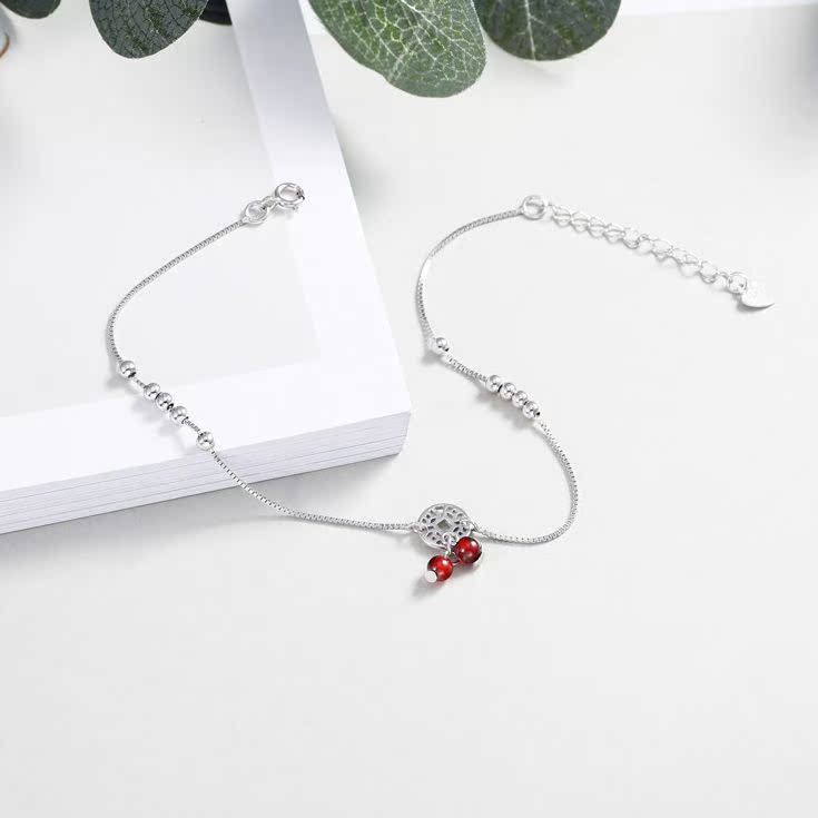 Chaine de cheville Femme OTHER   en Argenterie - Ref 3103026 Image 3