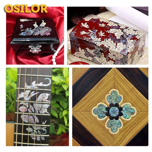 Натуральные желтые музыкальные инструменты, мебель, инкрустация камня для маникюра